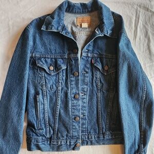 Vintage  Men's Blue Denim Jacket